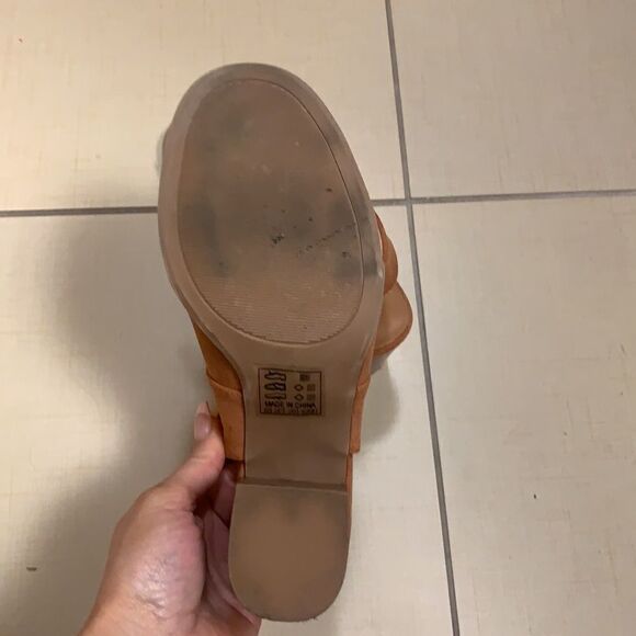 Qupid Tie Up Block Heel Sandal - Picture 5 of 6